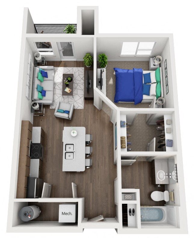 1E Floor Plan 6